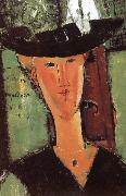 Amedeo Modigliani Madame Pompadour painting